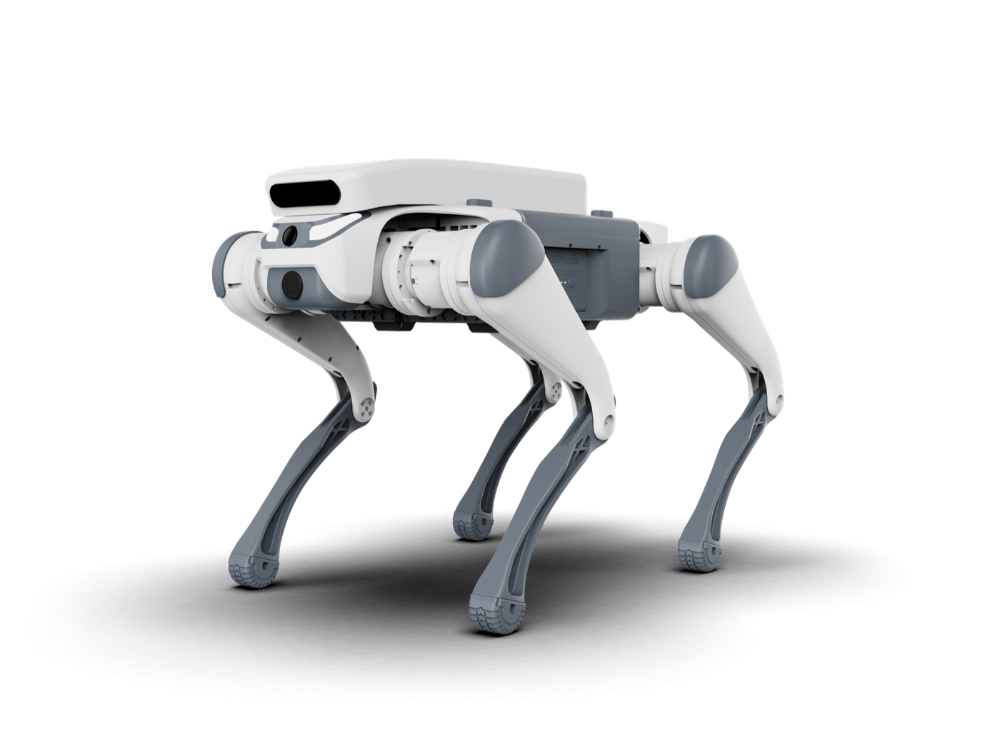 Robô quadrúpede Deep Robotics Lite3 Pro, render oficial de estúdio