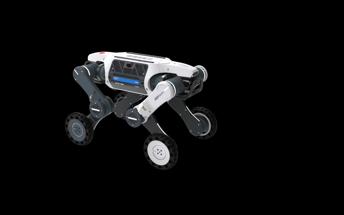 Lynx S10 — render oficial em pose de marcha